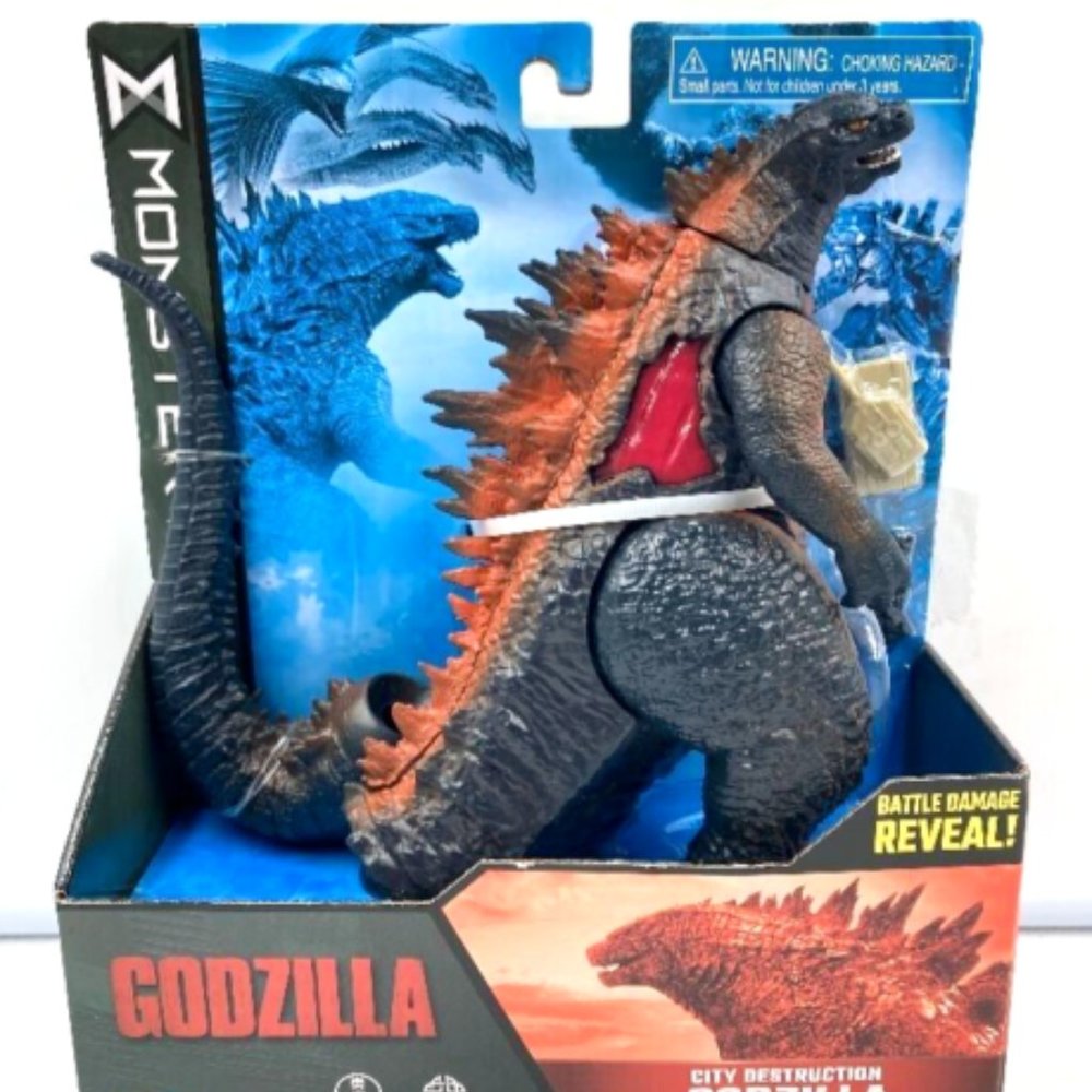 2023 New Monsterverse Godzilla City Destruction Godzilla with Tank